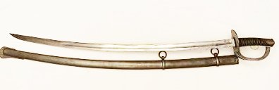 SOLD--- U. S. MODEL 1840 ENLISTED CAVALRY SABER (TIFFANY) - Image 2