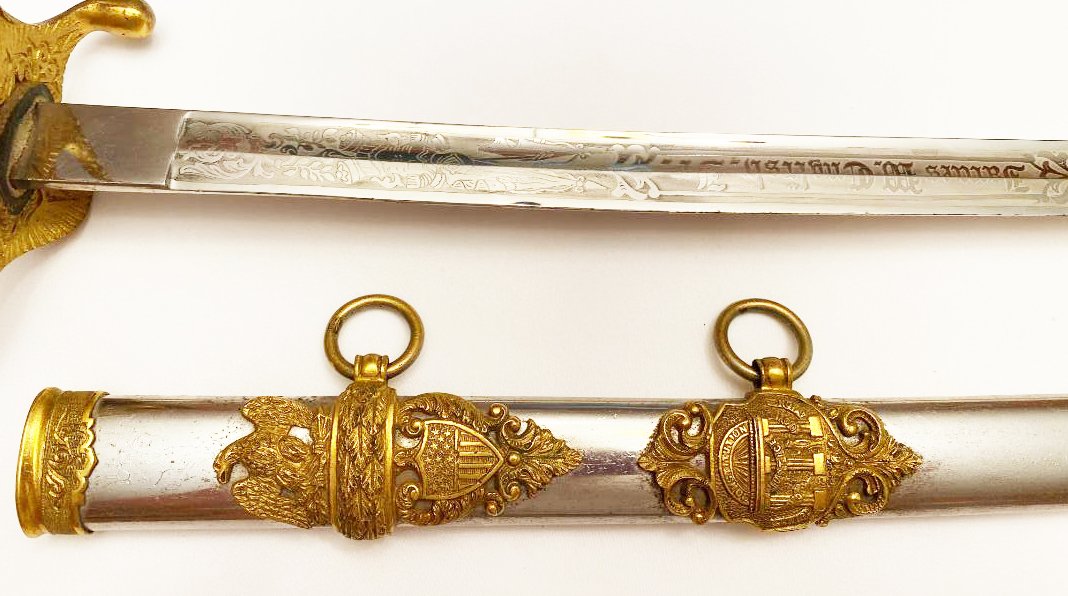 U. S. MODEL 1902 SABER FOR ALL OFFICERS (GEORGIA STATE SEAL) - Image 4