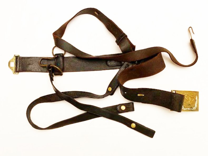 U. S. MODEL 1851 SABER BELT (BRIDLE LEATHER)