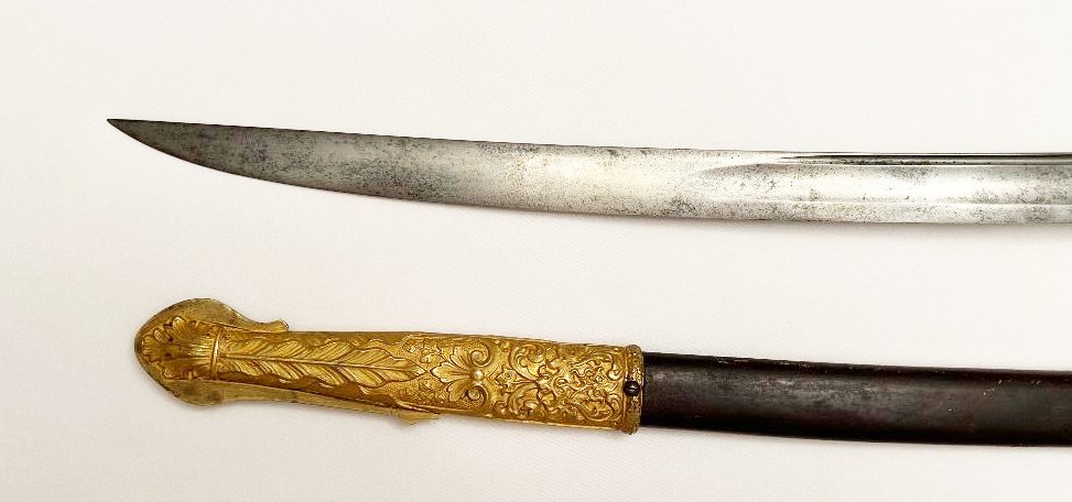 U. S. CIVIL WAR CAVALRY OFFICERS' SABER (PRESENTATION TO W. E. BRIGGS) - Image 7