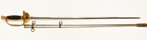 U. S. MODEL 1879 STAFF & FOOT OFFICERS' SWORD ( SPRINGFIELD AMORY )