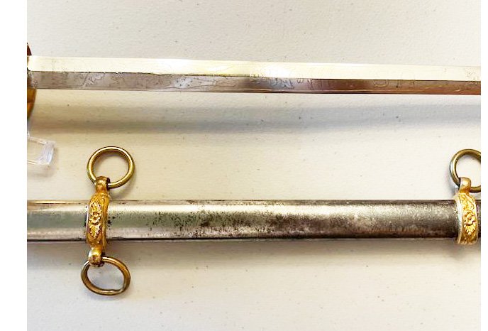 U. S. MODEL 1879 STAFF & FOOT OFFICERS' SWORD (SPRINGFIELD AMORY) - Image 2