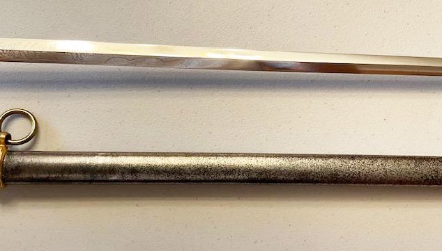 U. S. MODEL 1879 STAFF & FOOT OFFICERS' SWORD (SPRINGFIELD AMORY) - Image 3