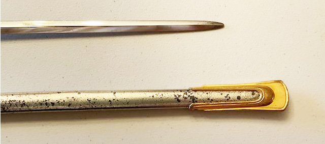 U. S. MODEL 1879 STAFF & FOOT OFFICERS' SWORD (SPRINGFIELD AMORY) - Image 4