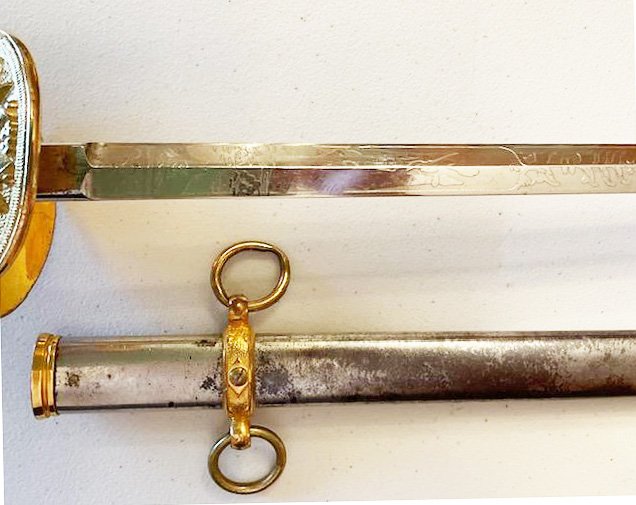 U. S. MODEL 1879 STAFF & FOOT OFFICERS' SWORD (SPRINGFIELD AMORY) - Image 6