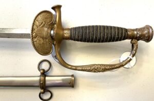 U. S. MODEL 1872 STAFF & FOOT OFFICERS' SWORD (SPRINGFIELD AMORY)