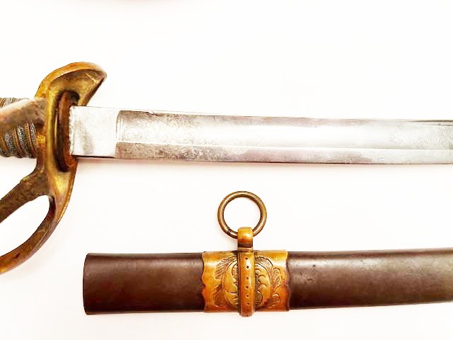 U. S. CIVIL WAR CAVALRY OFFICERS' SABER - Image 3